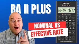 Easily Convert APR to EAR | BA II Plus Calculator