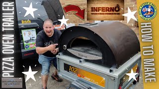 How To Make| Mobile Wood Fired Pizza Oven Trailer
