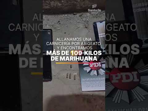 🚨 BUSCABAN ASADO ILEGAL Y ENCONTRARON 109 KILOS DE MARIHUANA