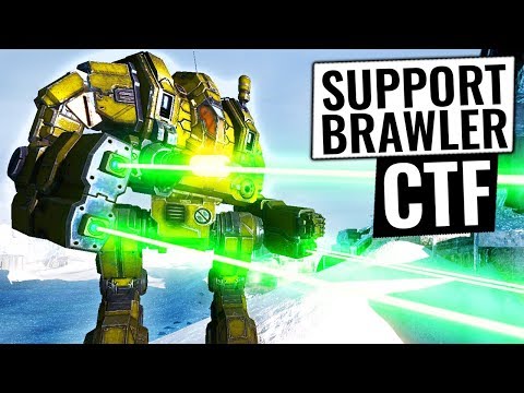 SUPPORTIVE ECM AMS BRAWLER - Cataphract Build - Mechwarrior Online 2018 MWO - TTB