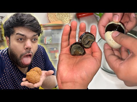 Black Color Ke Eggs 😱 | Is Se Zyada Gandi Cheez Mene Aaj Tak Nahi Dekhi 🤮