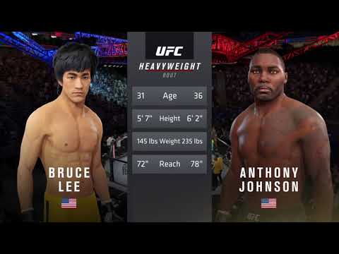 Bruce Lee vs Anthony Johnson UFC 4 Fight (Vale Tudo)
