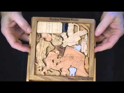 Hockey Fanatics Puzzle – artistic & challenging brain teaser