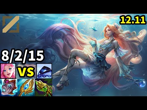 Seraphine Mid vs Xerath - EUW Master | Patch 12.11