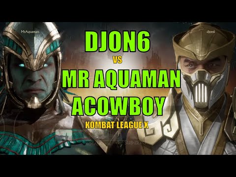 DJON6 VS @TheKolosseum @acowboy2011  -  Kombat League X - 【Mortal Kombat 11】