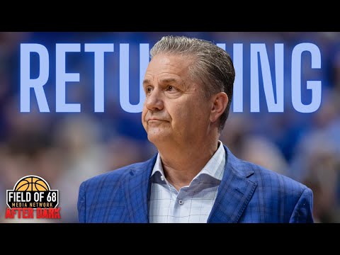John Calipari is RETURNING to Kentucky! Was this the right move in Lexington? | 2024 NCAA TOURNAMENT