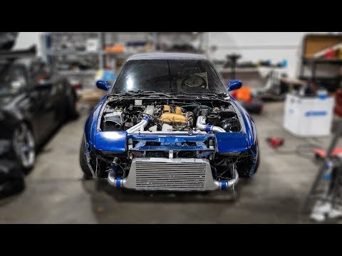 NEW GREDDY INTERCOOLER AND KOYO RADIATOR FOR THE 240SX!!