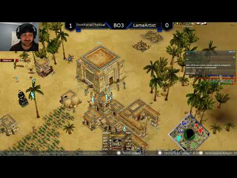 DontRahakTheBoat vs LameArtist - Age of Mythology: Extended Edition (Game 2)