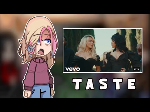 Wednesday Reacts to: 'Taste' by Sabrina Carpenter | gcrv | darkishalfcrazy