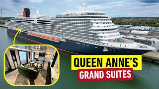Queen Anne Grand Suites Tour: Exclusive Look at the TOP Cunard Cabins