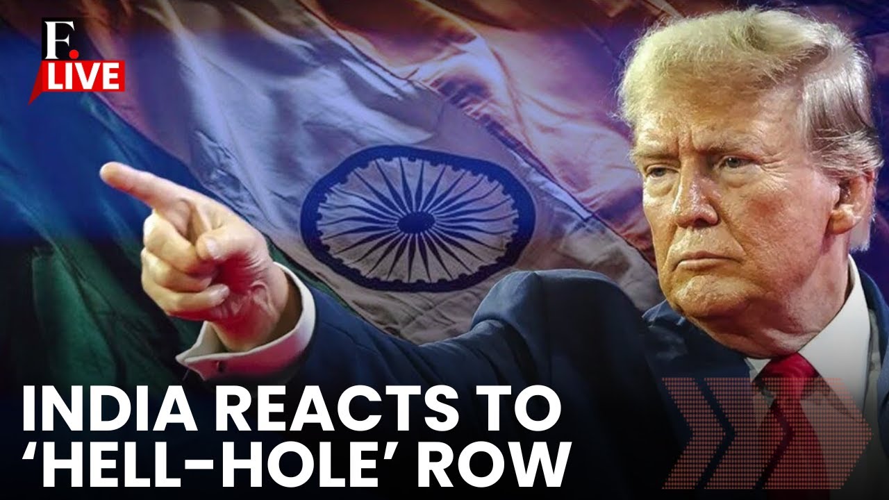 LIVE: India Reacts to Trump’s ‘Hell-Hole’ Comment, Calls It 'Inappropriate'