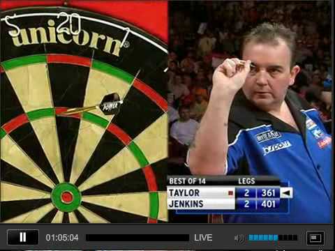 Taylor vs Jenkins 2009 Premier League Week 10 Part 2