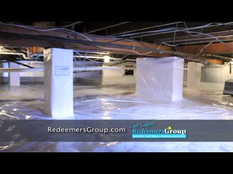 Fixing Dirt, Vented and Moldy Crawl Spaces | Killing Mold and Dry Rot in Crawl Spaces.