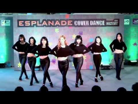 140518 PMT cover AOA - Intro + Miniskirt @Esplanade Cover Dance Contest (Audition)