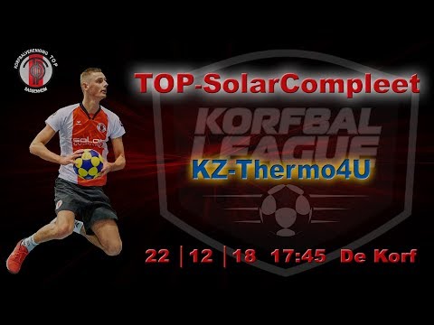 TOP/SolarCompleet 2 tegen KZ/Thermo4U 2, zaterdag 22 december 2018