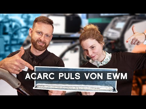 EWM: acArc puls mit der Titan XQ 400 AC puls schweißen | METAL WORKS TV