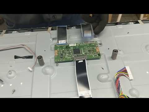 How to install, remove, and/or replace 55.43T10.C03 Insignia T-Con