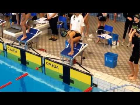 Östgötasimiaden 2012 - 50 meter fjärilsim