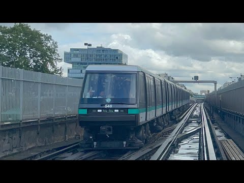 Paris Metro Line 1 Cab Ride La Défense - Château de Vincennes
