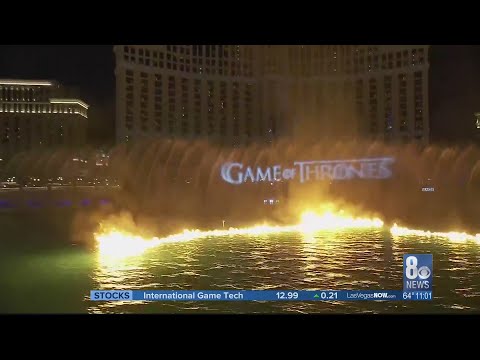 Bellagio debuts Game of Thrones fountain show