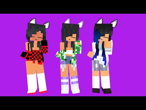DARLING OHAYO SUPER IDOL DANCE : MINECRAFT ANIMATION | APHMAU  17 - MONSTER SCHOOL