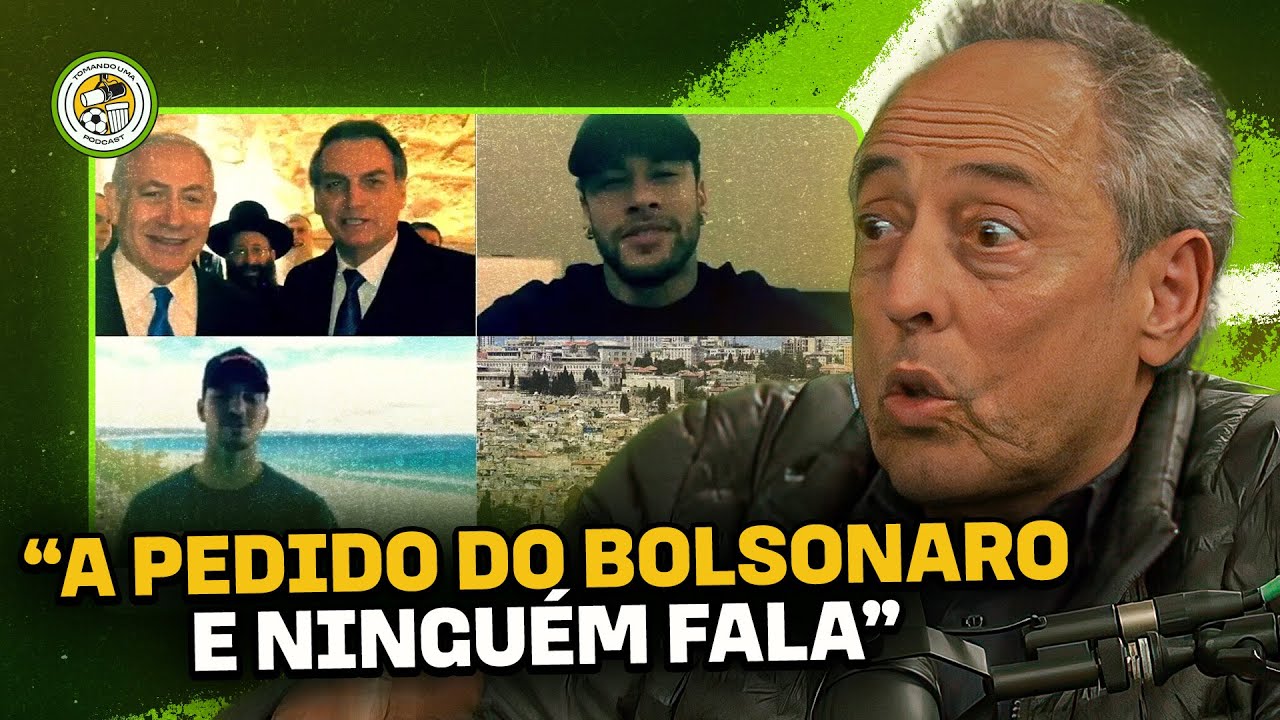 NEYMAR E GABRIEL MEDINA GRAVARAM VÍDEO A NETANYAHU