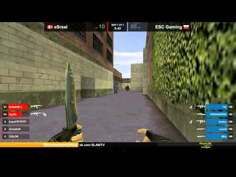 CS 1.6 FCL 2012 : ESC vs. eSrael @ train