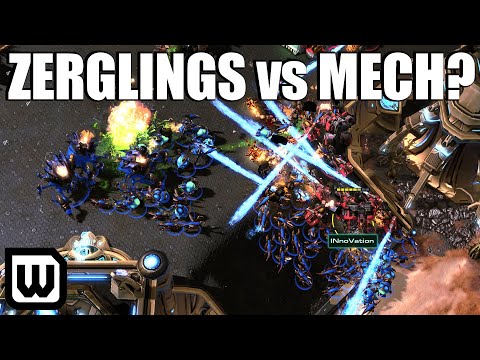 Starcraft 2: MASS ZERGLING vs MECH?! (Reynor vs Innovation)