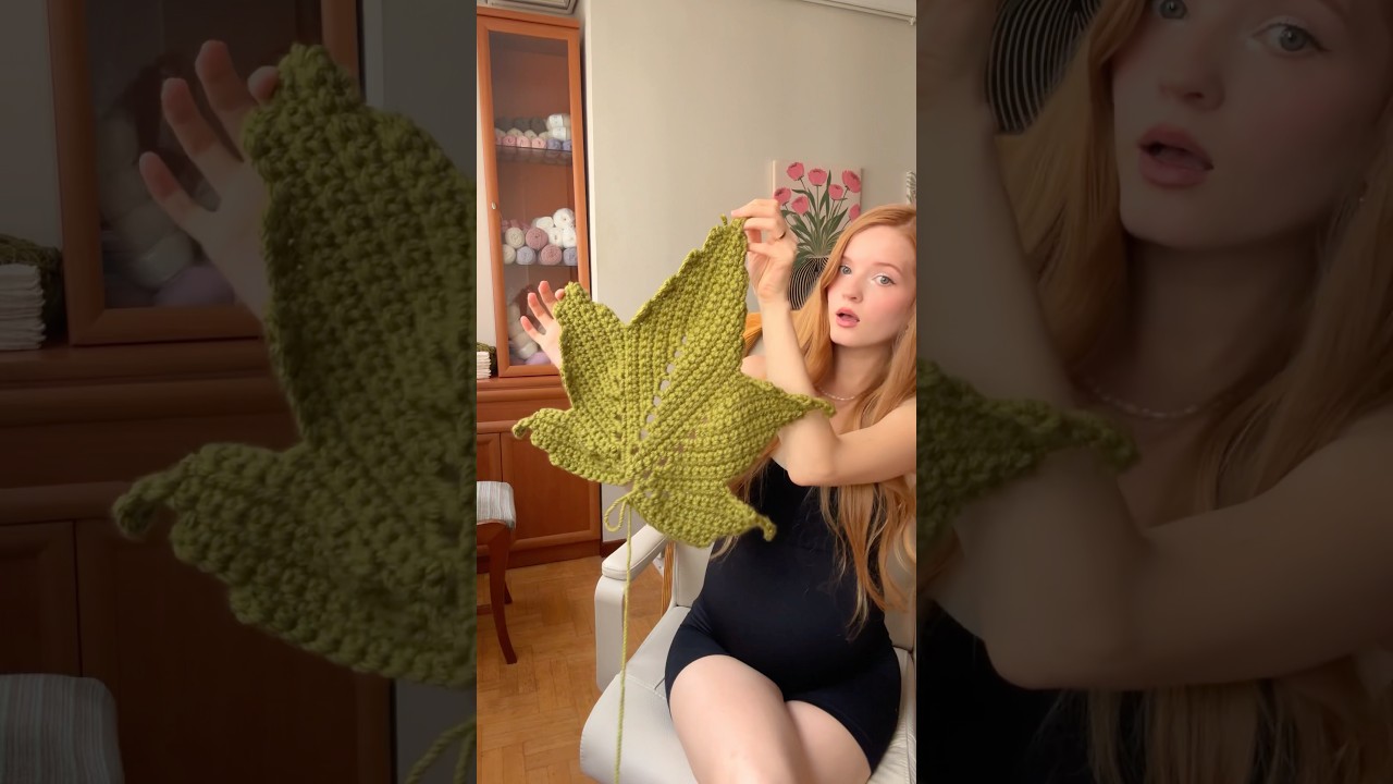 Crochet fall decor😍 let’s make a pillow!