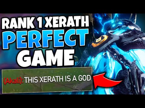 #1 XERATH WORLD HAS A PERFECT GAME IN MASTER ELO | XERATH GAMEPLAY - League of Legends