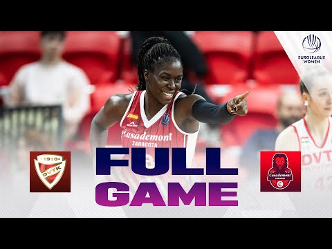DVTK HUNTHERM v Casademont Zaragoza | Full Basketball Game | EuroLeague Women 2025-26