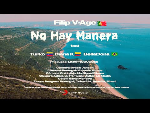 Filip V-Age - (No Hay Manera) Ft Turko , Diana K., BellaDona (Video Lyrics) IG @filipv.age