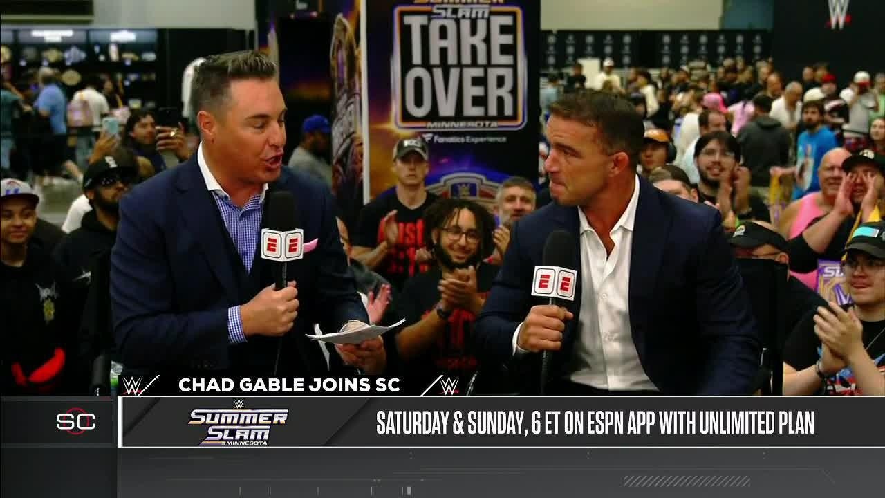 Chad Gable calls hometown SummerSlam match vs. Penta the BIGGEST of his career 🍿 | SportsCenter