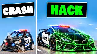 Every Time I Crash, My Police Car Gets a New Hack in GTA 5
