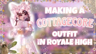 MAKING A ✨ COTTAGECORE OUTFIT ✨ In Royale high | Roblox | iiAmmxra
