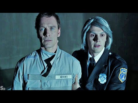 Quicksilver Saves Magneto - Pentagon Prison Scene. | X-Men : Days of Future Past (2014)