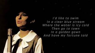 Much More - Barbra Streisand | LYRICS