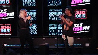 Abby Kasch From NBC&#39;s The Voice in the KissFM/Big955 AT&amp;T Sound Studio