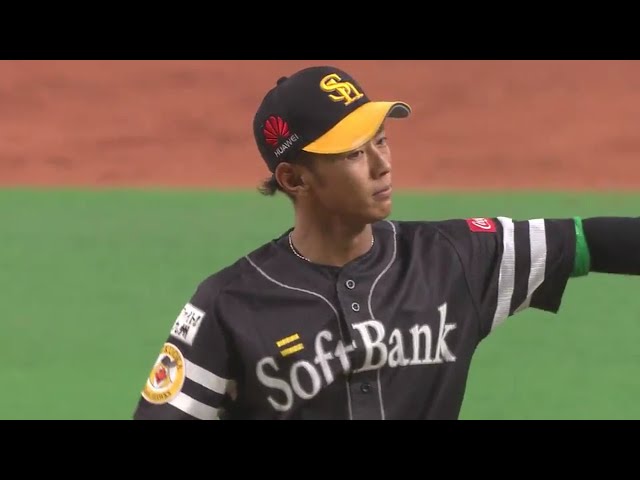 【8回裏】ホークス内野陣の華麗でうますぎるダブルプレー!! 2017/7/7 F-H
