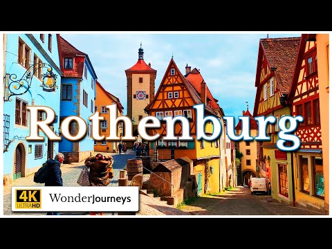 Cidade mais bonita da Alemanha: Rothenburg