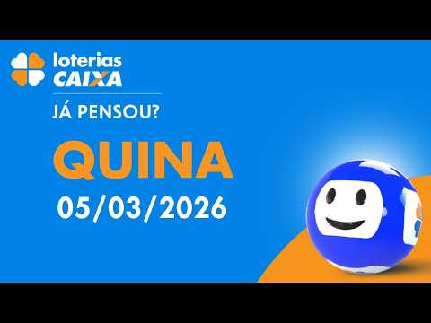 Quina Lottery Results - Draw #6968 - 05/03/2026