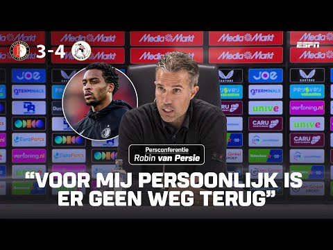 Robin van Persie HEEFT DUIDELIJKE WOORDEN voor Quiten Timber 🗣️💥 | Persconferentie