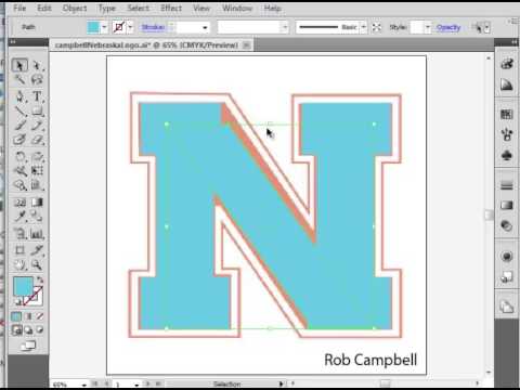 Basic Illustrator Logo tutorial
