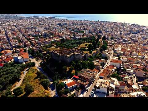 Over Patras, Greece: Cinematic Castle Video 🏰 4K