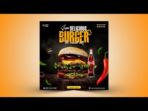 Learn academy banner or Social media ad design in adobe photoshop