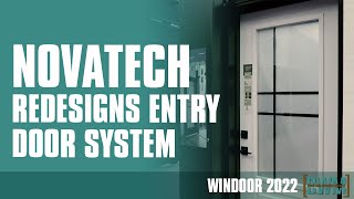 Novatech Redesigns Entry Door System
