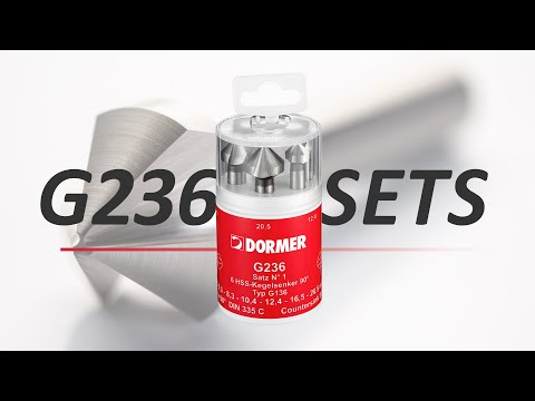 Dormer G236 Countersink Sets