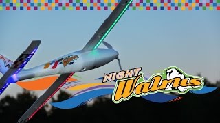 HobbyKing® Noite Walrus Glider w / Flaps EPO 1400 milímetros (PNF)