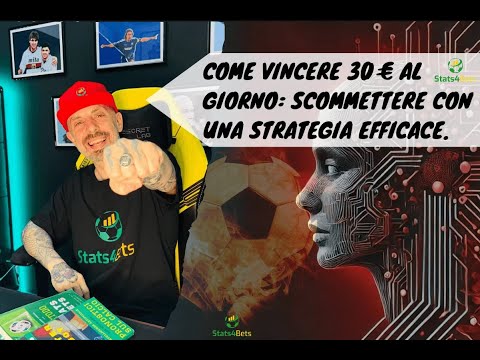 COME VINCERE 20 EURO AL GIORNO: STRATEGIA PER SCOMMESSE CONSAPEVOLI E GESTIONE CONTENUTA DEI RISCHI.