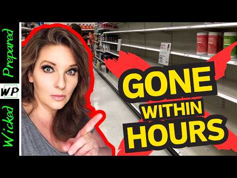 These 10 Items VANISH as soon as Disaster Strikes - Stock Up and Prepare NOW, Before It's Too Late!